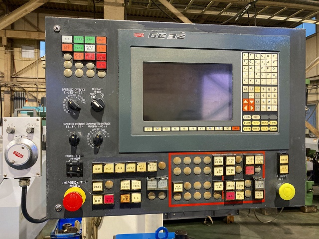 豊田工機 GL4P-100SⅡ NC円筒研削盤