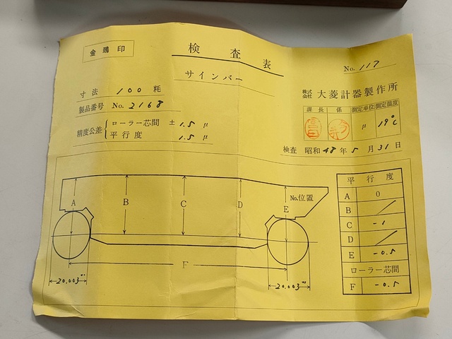 大菱計器製作所 サインバー