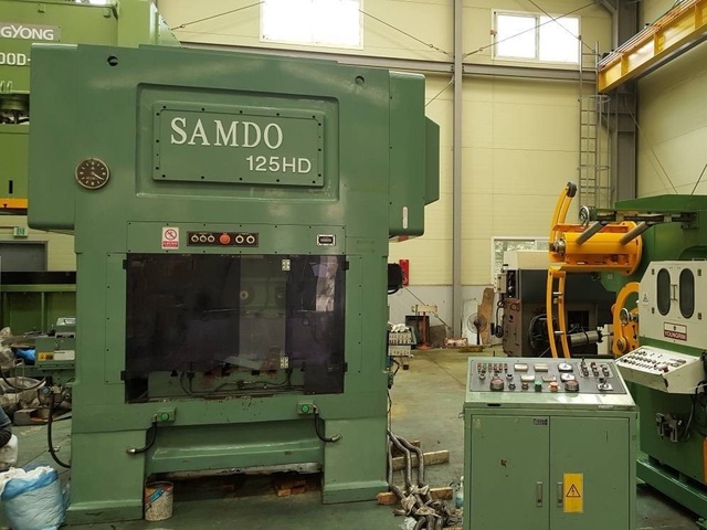 SAMDO SDH-125HD 125T高速プレス