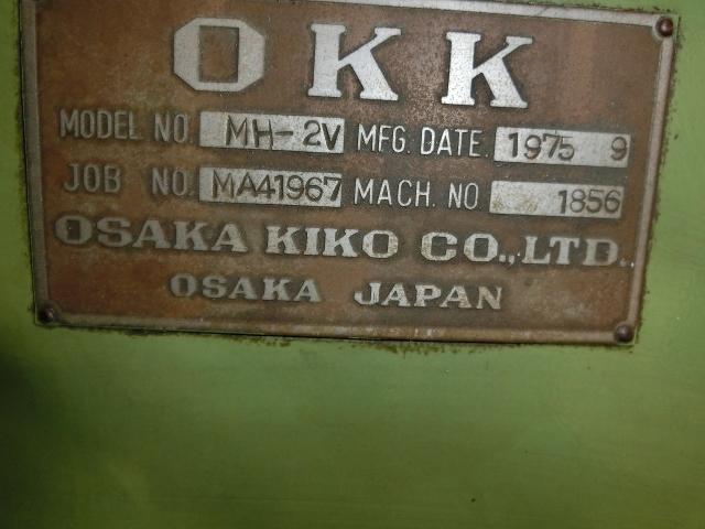 OKK MH-2V ベッド型立フライス