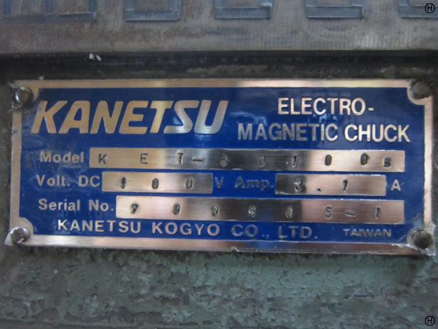 カネツー NET-60100A 電磁マグネットチャック