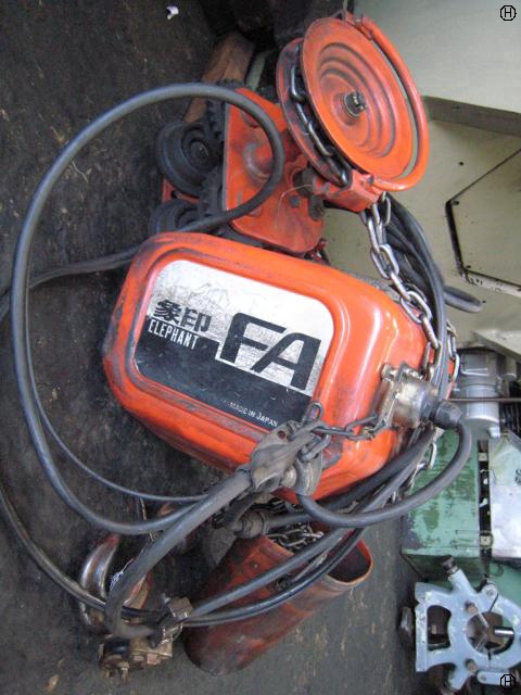 象印チエンブロック FA 1.0T電動チェーンブロック