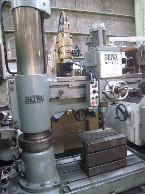 セイワ工業 MG-1100 1100mmラジアルボール盤