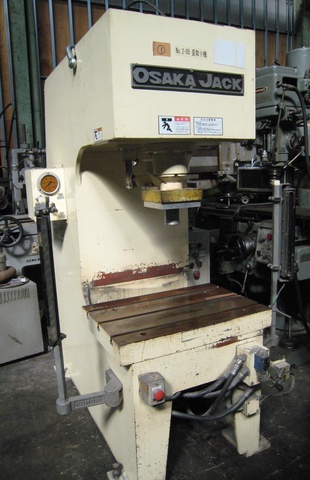 30T油圧プレス 大阪ジャッキ製作所 HPC30 中古販売詳細【#351159