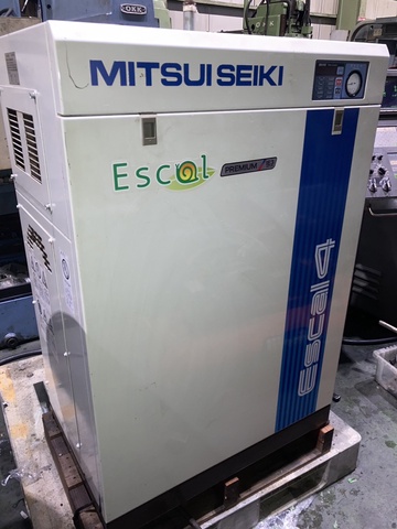 三井精機工業 ESCAL46A2-R 3.7kwコンプレッサー