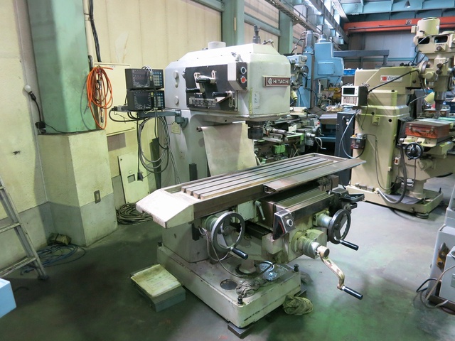日立精工 2MW-V ヒザ型立フライス