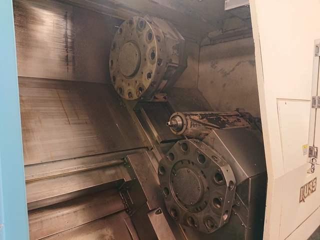オークマ LU35 NC2サドル型旋盤