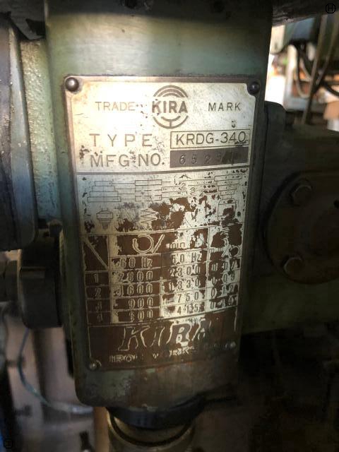 キラコーポレーション KRDG-340 卓上ボール盤