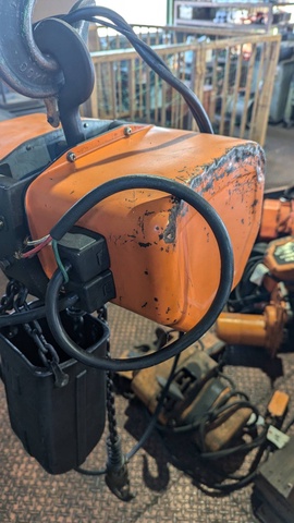 日立 HITACHI 1S 1.0T電動チェーンブロック