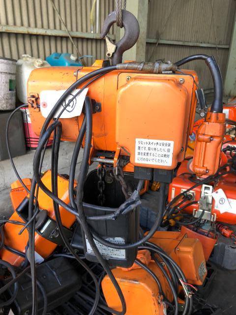 日立 HITACHI 1/2S2 0.5T電動チェーンブロック