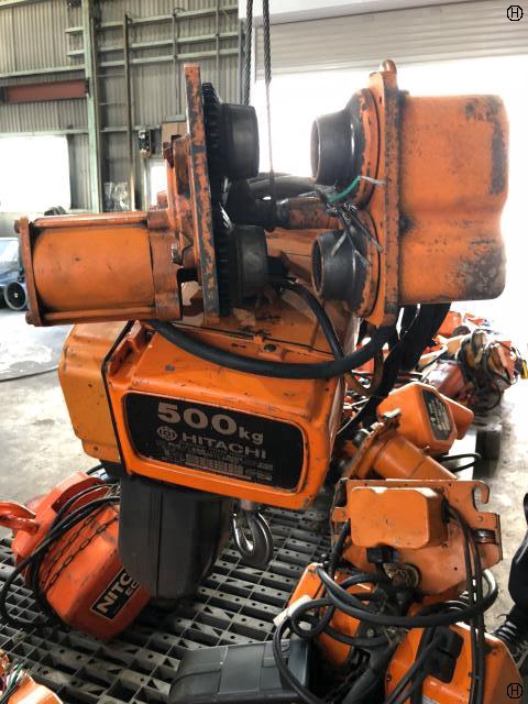 日立 HITACHI 1/2S2 0.5T電動チェーンブロック