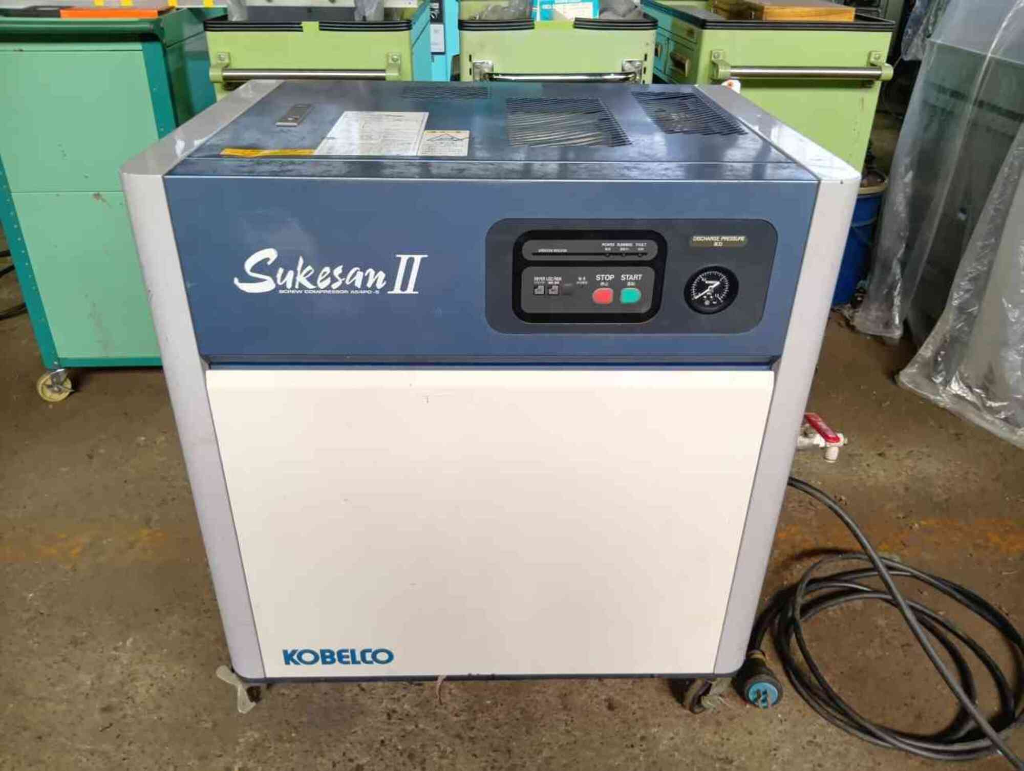 3.7kwコンプレッサー KOBELCO AS4PD-5 中古販売詳細【#421309】 | 中古機械情報百貨店 | KOBE STEEL ...
