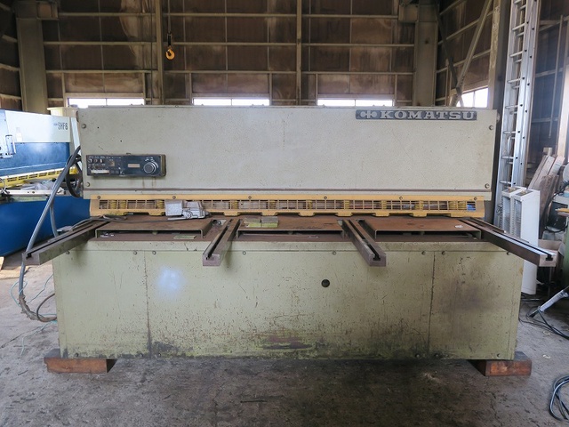 小松製作所 SHS6×255 2.5m油圧シャーリング