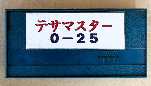 TESA テサマスター 外側マイクロメーター