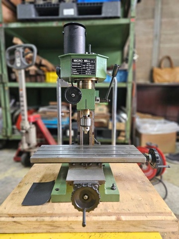 ベルメックス MICRO MILL X-1 超小型卓上フライス盤
