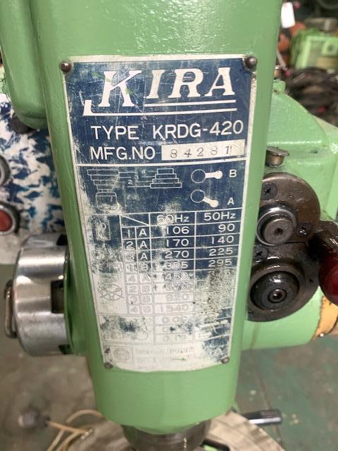 キラコーポレーション KRDG-420 卓上ボール盤