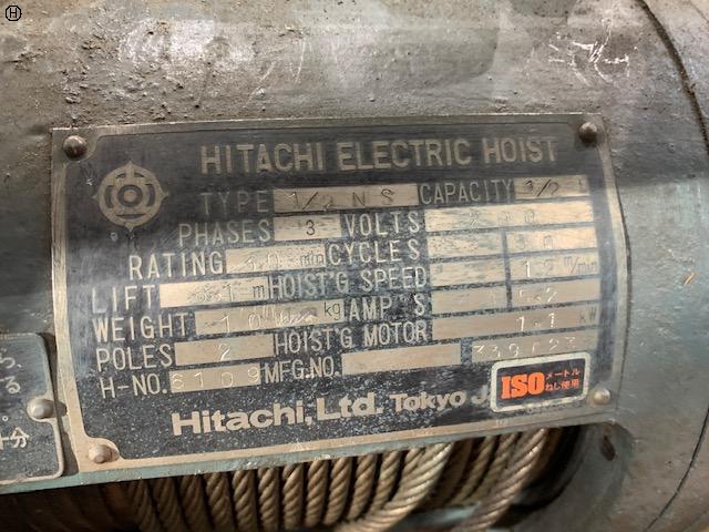 日立 HITACHI 0.5Tホイスト