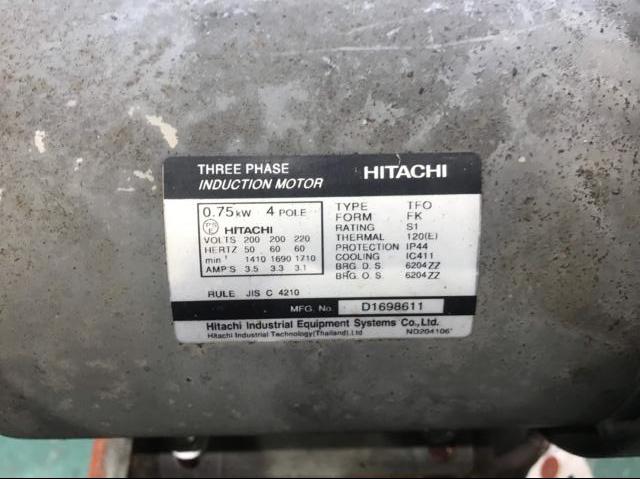明治機械製作所 0.75kwコンプレッサー