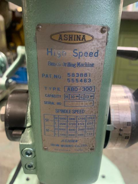 芦品鉄工所 ABD-300 卓上ボール盤