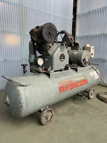日立 HITACHI BEBICON3.7 3.7kwコンプレッサー