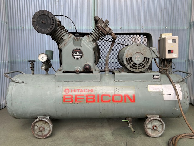 日立 HITACHI BEBICON3.7 3.7kwコンプレッサー