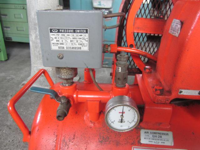 明治機械製作所 GH-2B 1.5kwコンプレッサー 中古販売詳細【#226194