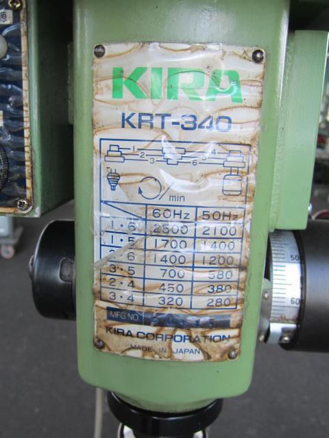 キラコーポレーション KRT-340 タッピングボール盤