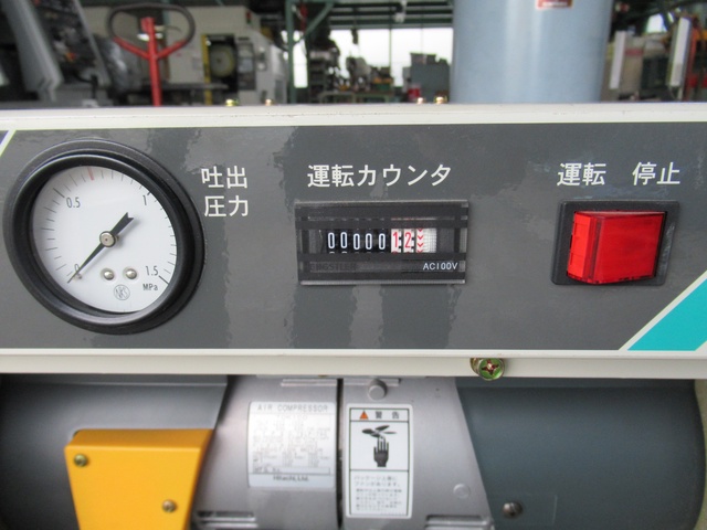 日立産機システム PO-0.75LS 0.75kwコンプレッサー
