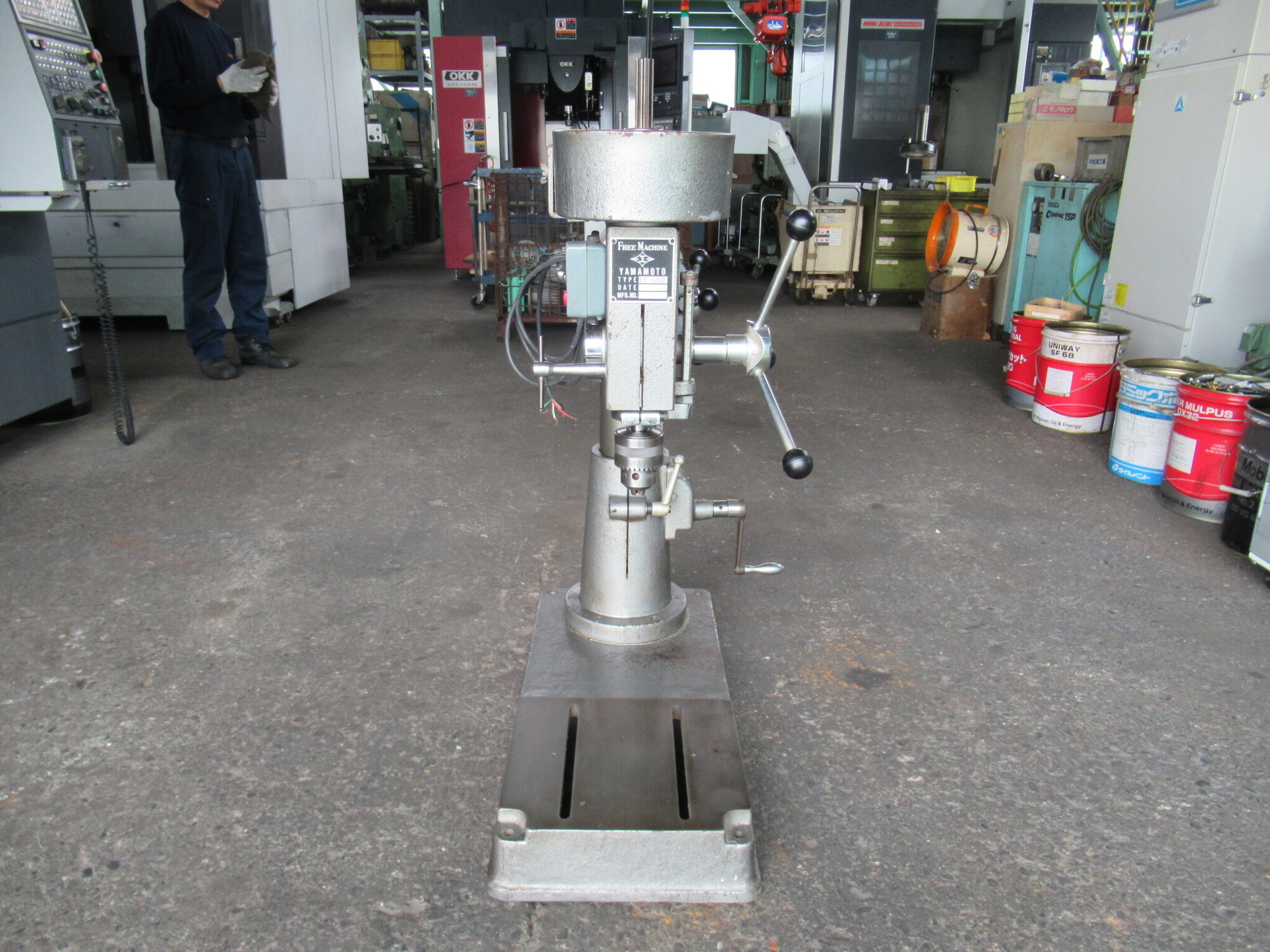 フリーボール盤 ヤマモト FES-450 中古販売詳細【#421541】 | 中古機械情報百貨店 | YAMAMOTO