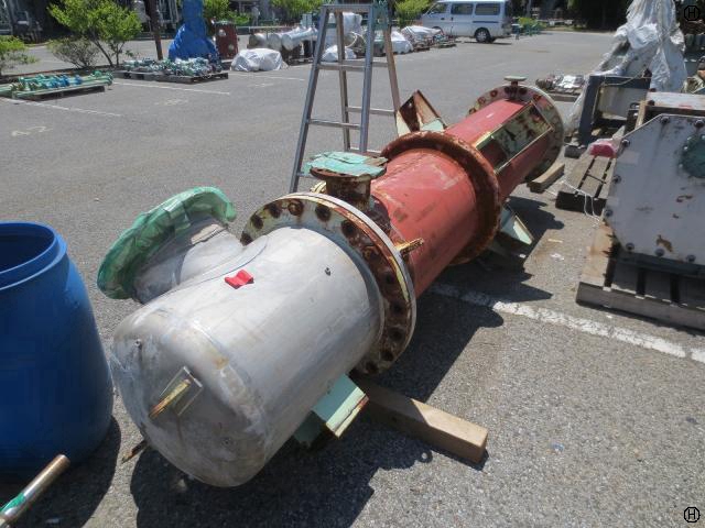 東北大江工業 シェル&チューブ 38m2 多管式熱交換器