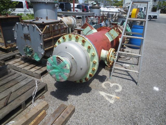 東北大江工業 シェル&チューブ 38m2 多管式熱交換器