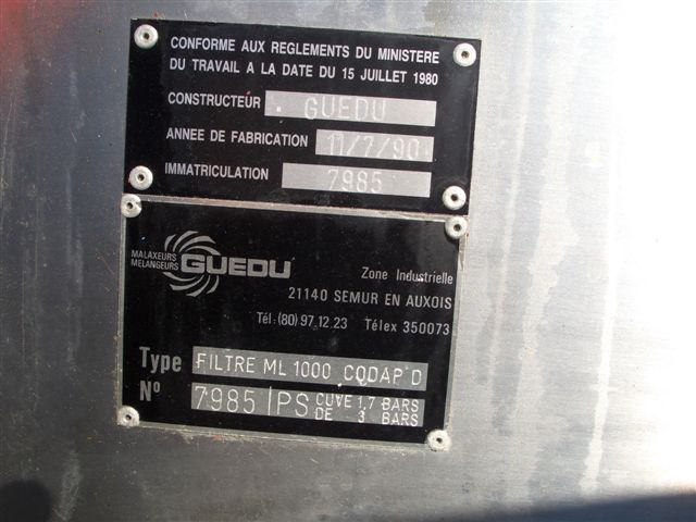 GUEDU ローゼンムント ML-1000-CODAP D ろ過乾燥器