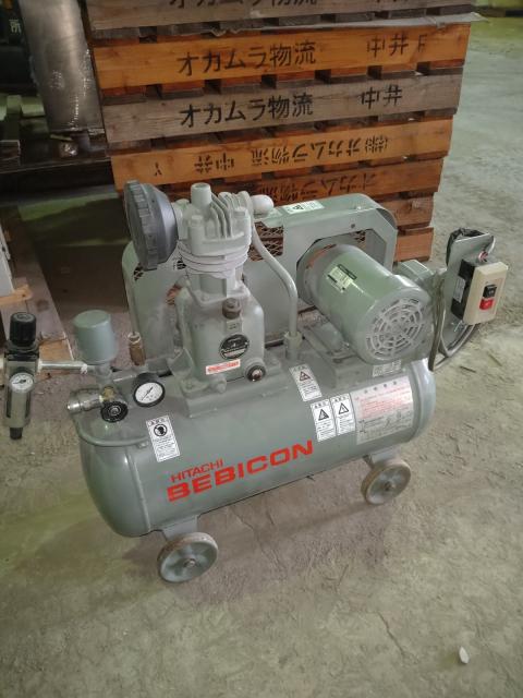 日立 HITACHI 0.75Kw 圧力式 0.75kwコンプレッサー