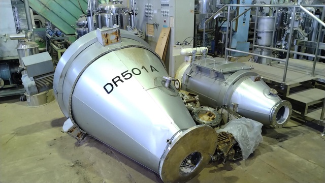大川原製作所 RMN-400VD-SR リボコーン(円錐型リボン混合真空乾燥機)