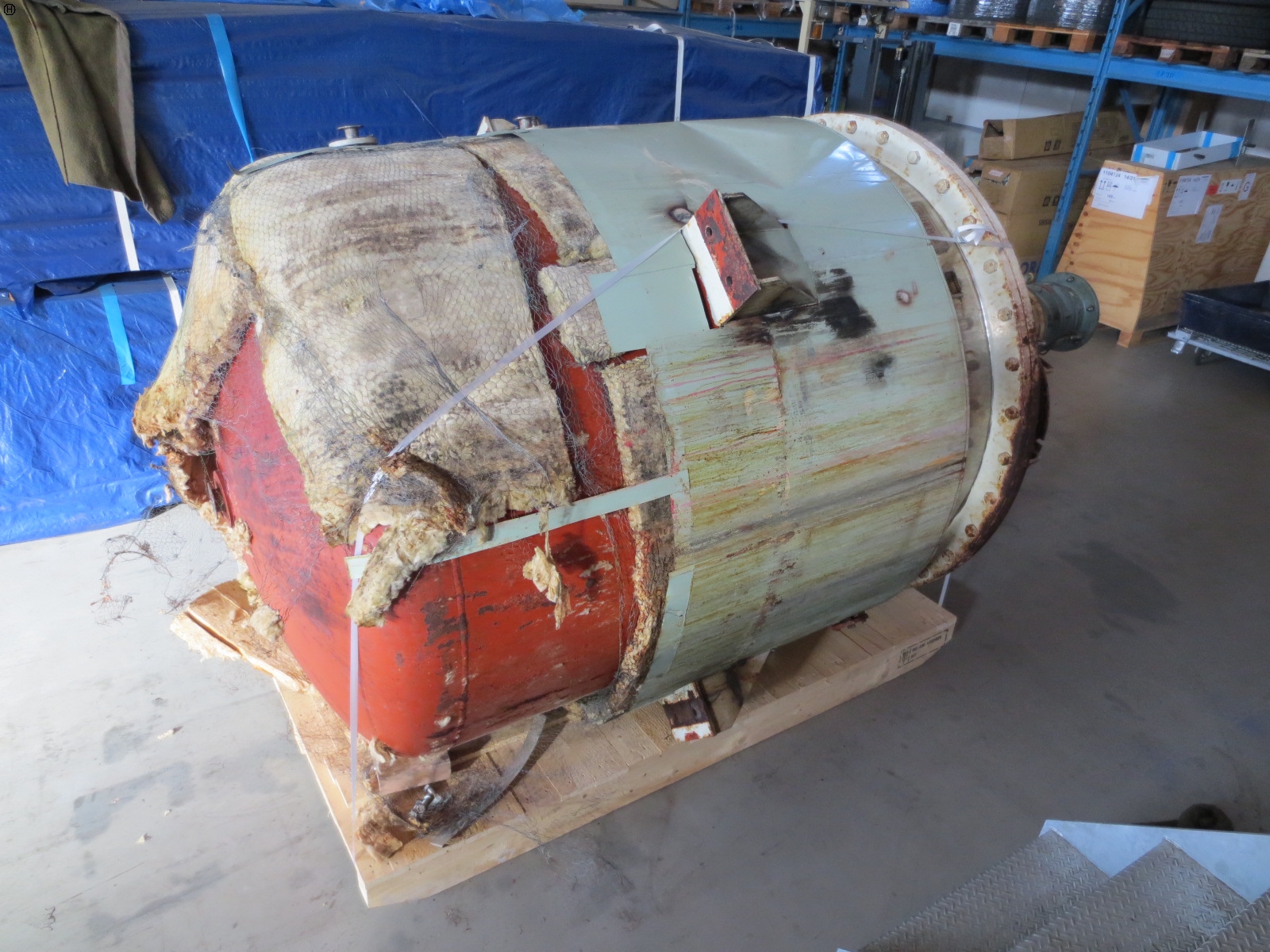 山本化学機械製作所 円筒竪型 SUS撹拌タンク 中古販売詳細