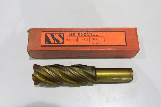 日進工具 NS NL-4 φ48 ロングエンドミル 4枚刃