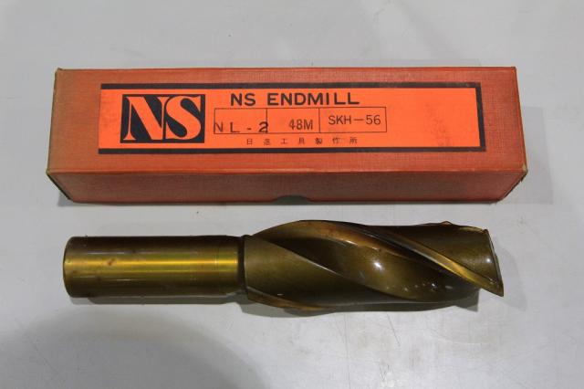 日進工具 NS NL-2 φ48 ロングエンドミル 2枚刃
