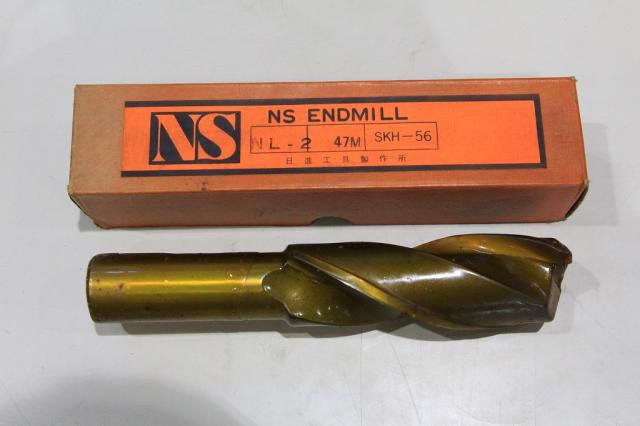 日進工具 NS NL-2 φ47 ロングエンドミル 2枚刃