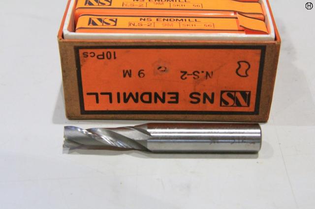 日進工具 NS NS-2 φ9 エンドミル 2枚刃