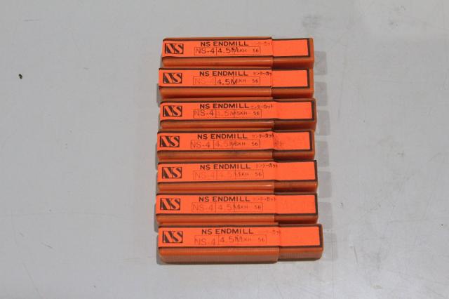 日進工具 NS NS-4 φ4.5 エンドミル 4枚刃
