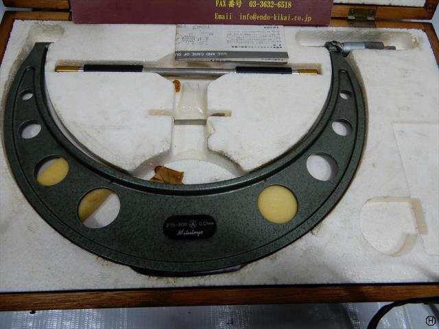 ミツトヨ 275~300mm 0.01mm 外側マイクロメーター