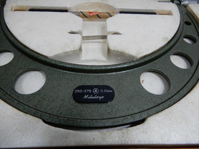 ミツトヨ 250~275mm 0.01mm 外側マイクロメーター