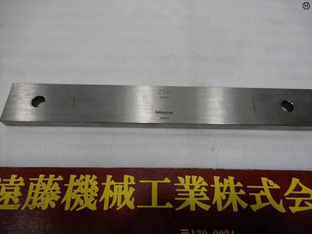 ミツトヨ 250×35×9mm ブロックゲージ