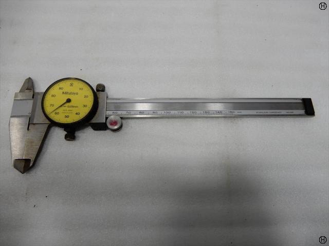 ミツトヨ 150mm ダイヤルノギス
