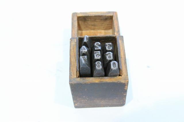  数字セット 文字高7mm 刻印セット