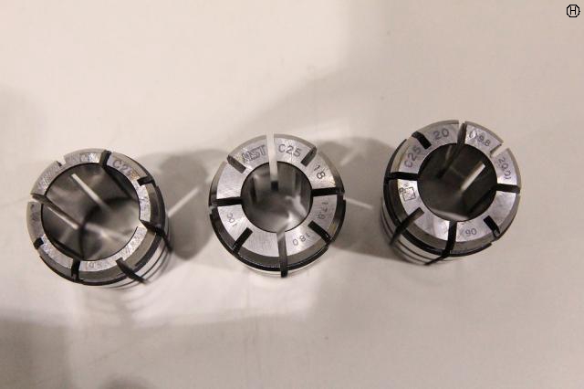 MST C25-18, C25-20, C25-25 スプリングコレット