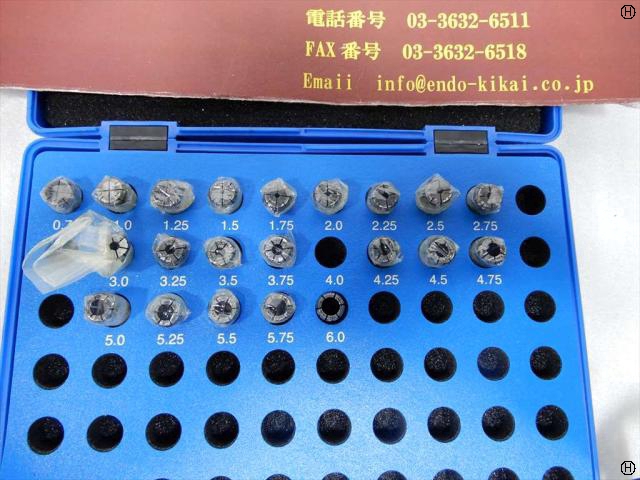大昭和精機 BIG SNBC6-22 4mmなし 計21式 コレットセット