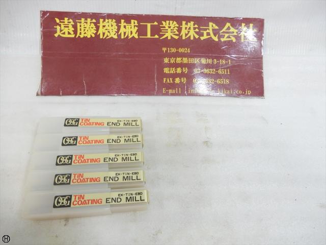 OSG EX-TIN-EBD R4,25 5本 エンドミル 2枚刃