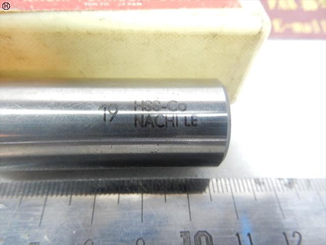 不二越 Nachi 刃径19mm S2 1本 エンドミル 2枚刃