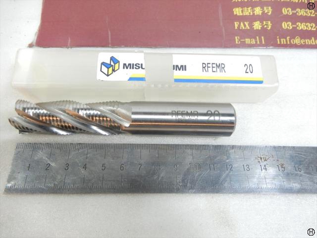ミスミ RFEMR20 刃径20mm 1本 ラフィングエンドミル